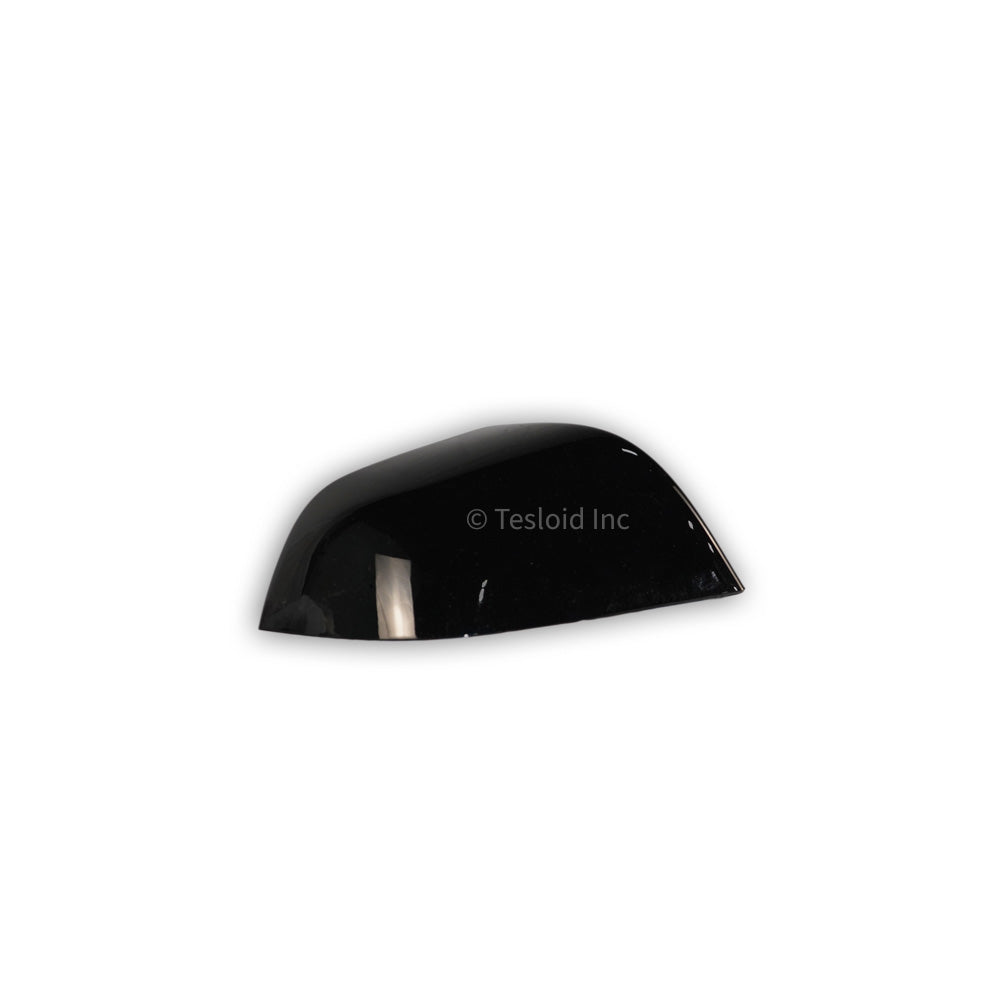 EXTERIOR MIRROR SKULL CAP- RIGHT HAND- SOLID BLACK-PBSB - Model 3