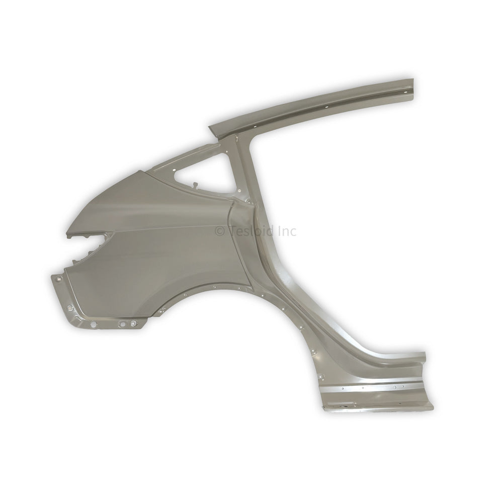 REAR QUARTER OUTER PANEL- LEFT HAND SERVICE E-COATED - Model Y