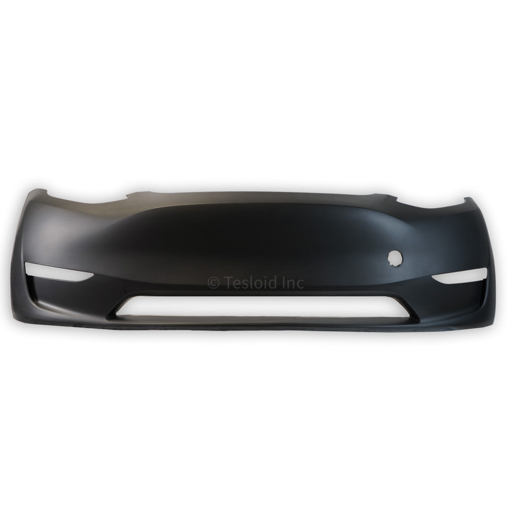 FRONT FASCIA SERVICE - UNPAINTED without retainers for the Ultra sonic park assist sensors - Model Y