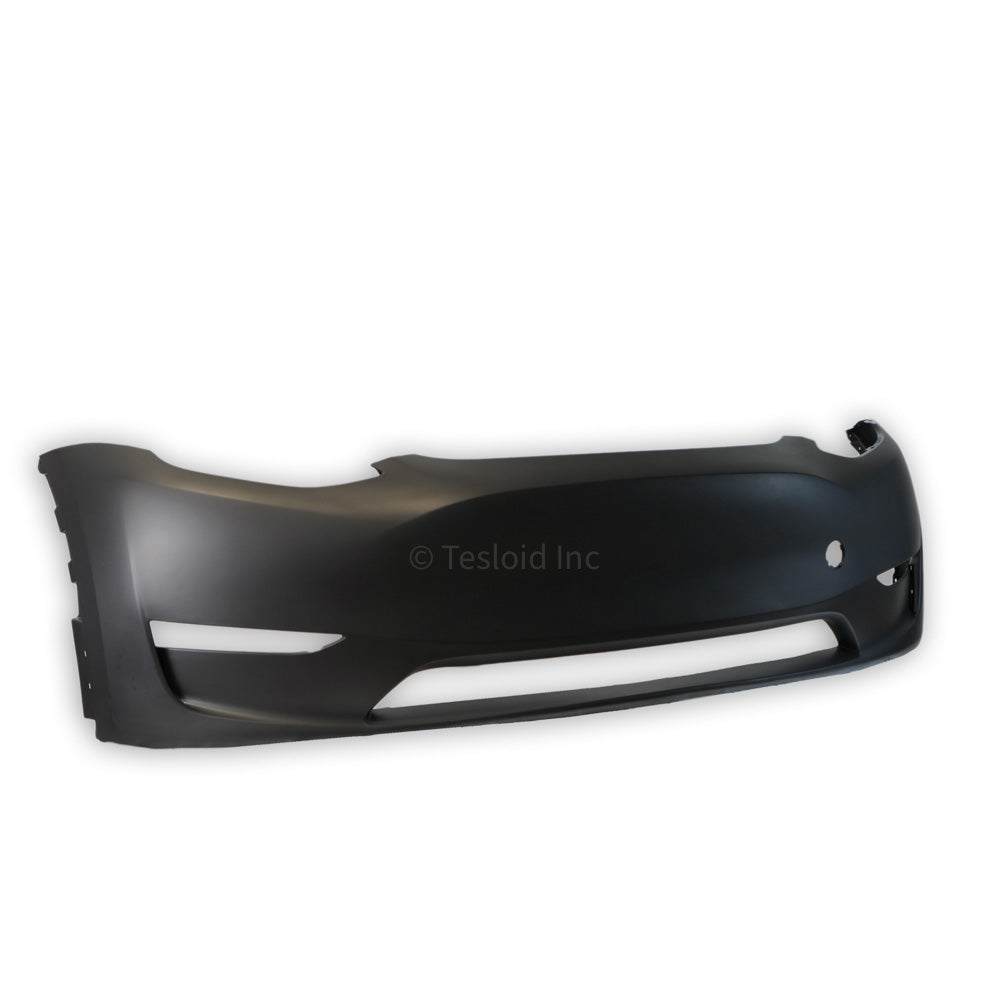 FRONT FASCIA SERVICE - UNPAINTED without retainers for the Ultra sonic park assist sensors - Model Y
