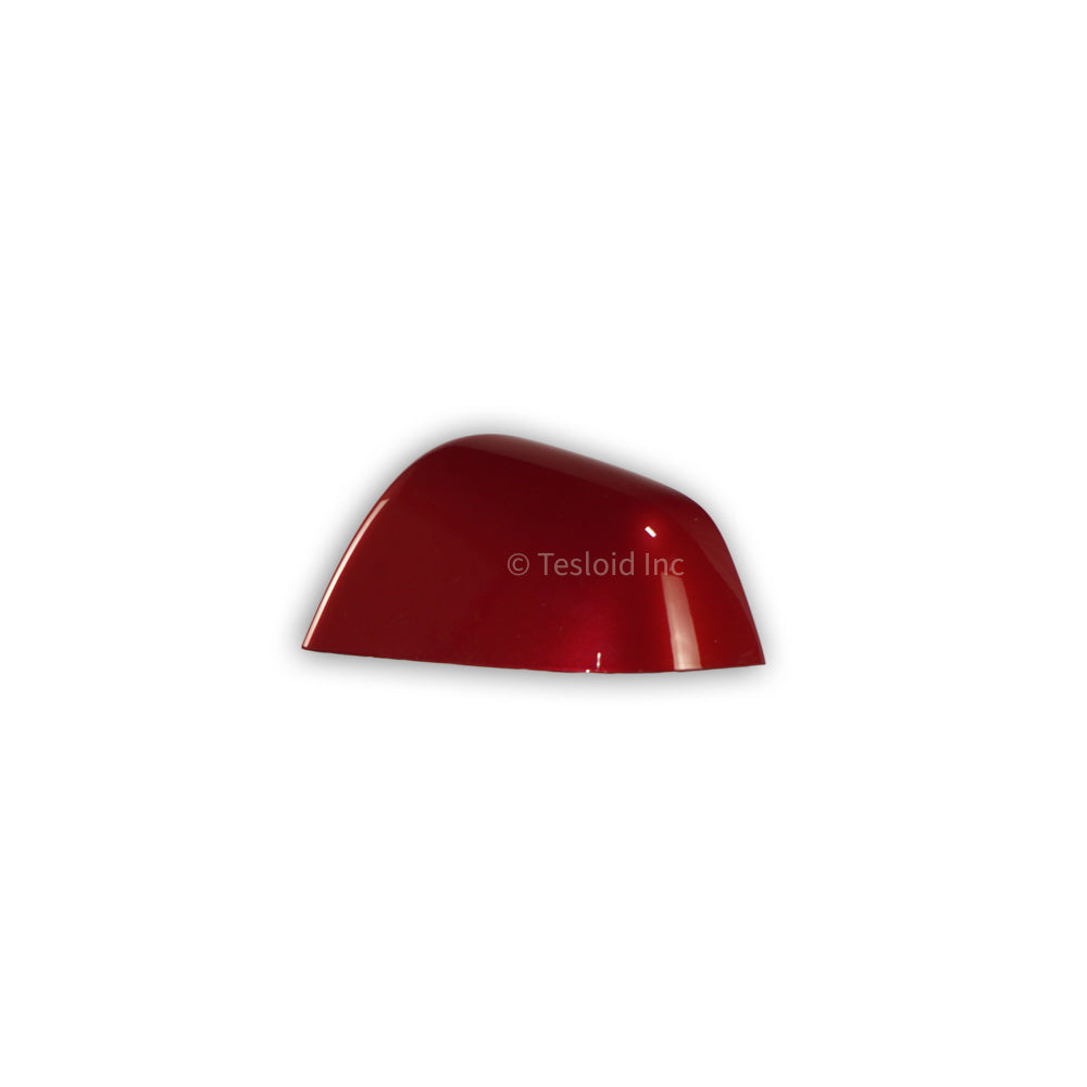 SKULL CAP - EXTERIOR MIRROR - LEFT HAND - SUNSET RED - Model Y