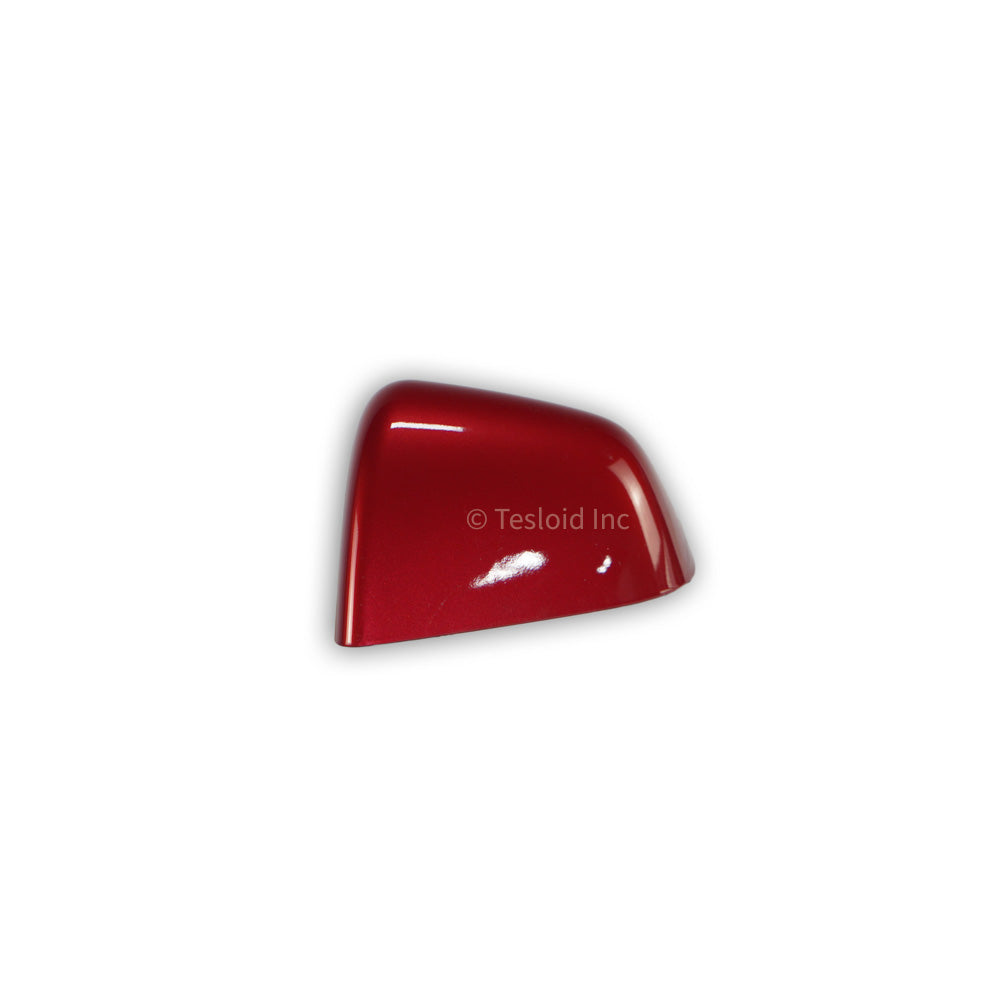 SKULL CAP - EXTERIOR MIRROR - LEFT HAND - SUNSET RED - Model Y