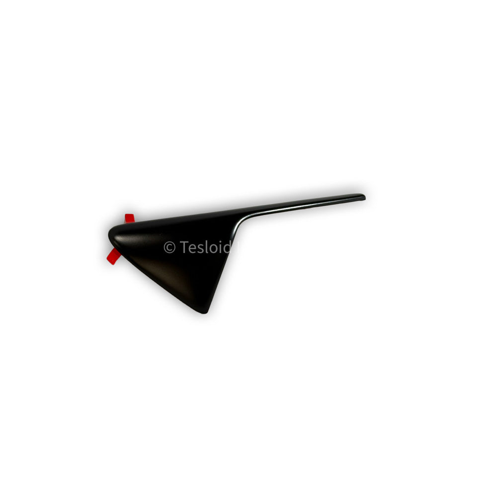 SIDE REPEATER TRIM - CARBON BLACK AERO RIB - LEFT HAND - Model Y