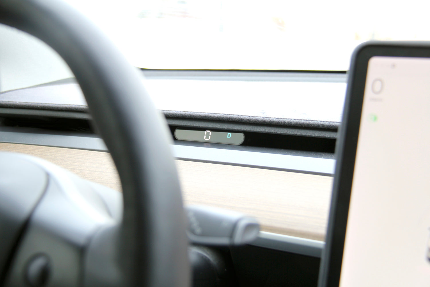 Model Y Speedometer Display