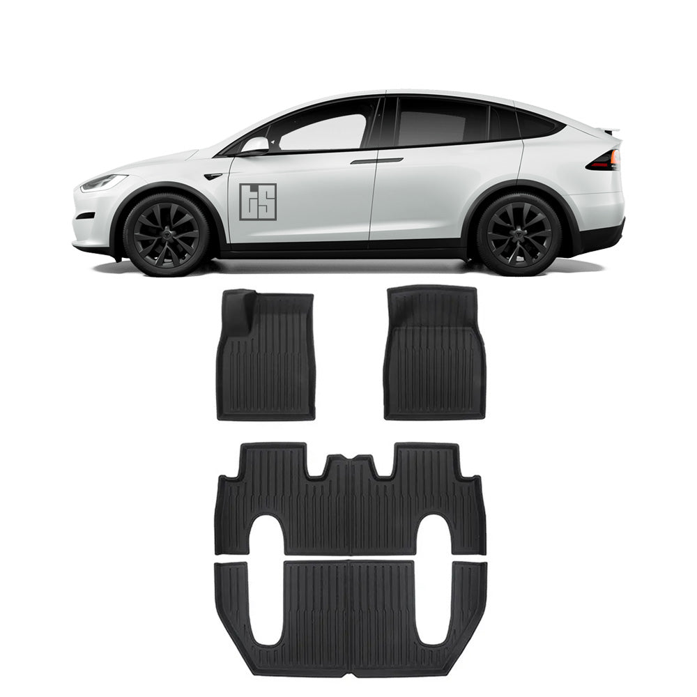 Model X Floor Mats – 3D Extreme Performance – 6 Seater