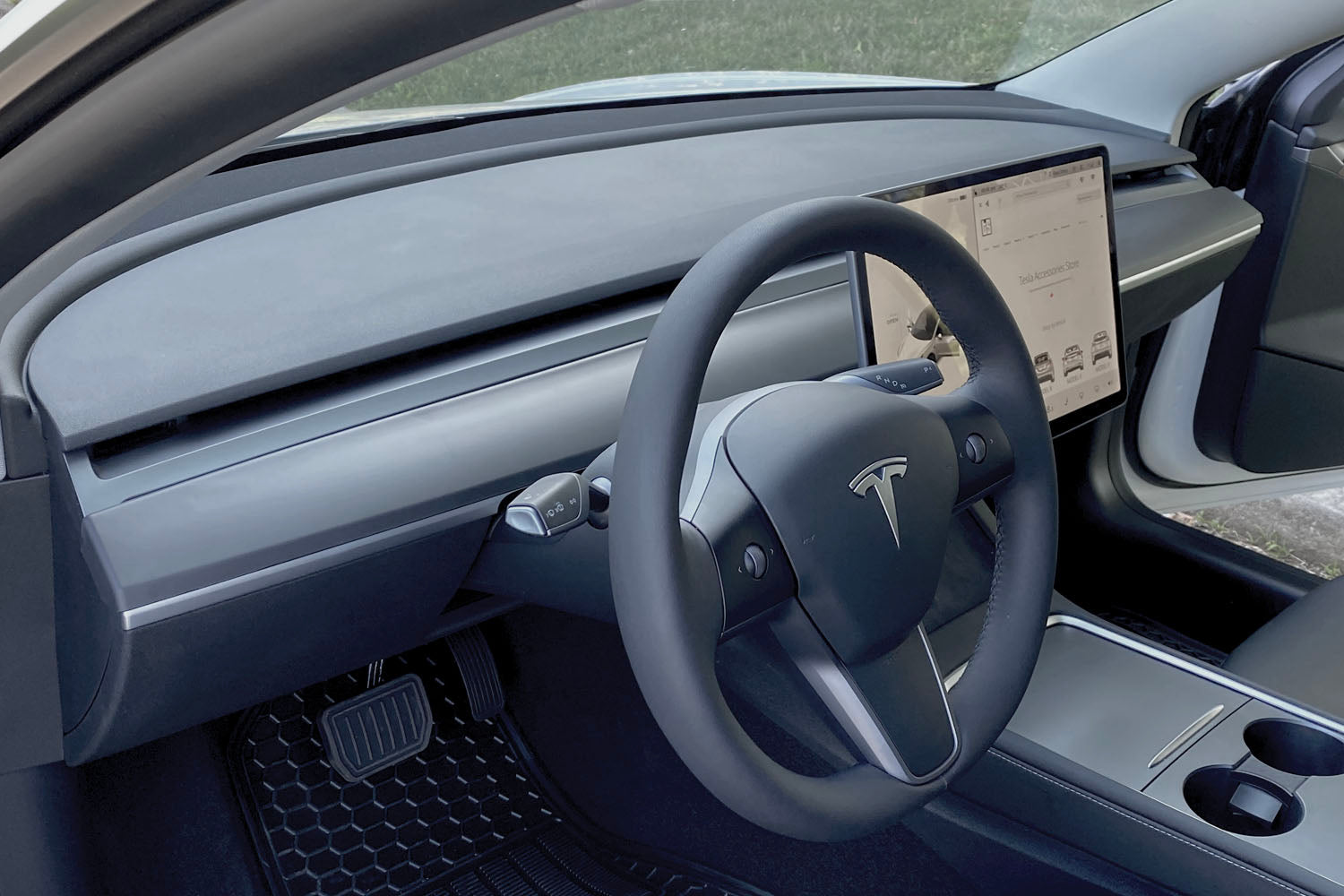Model Y Matte Black Dash & Doors Trim Covers
