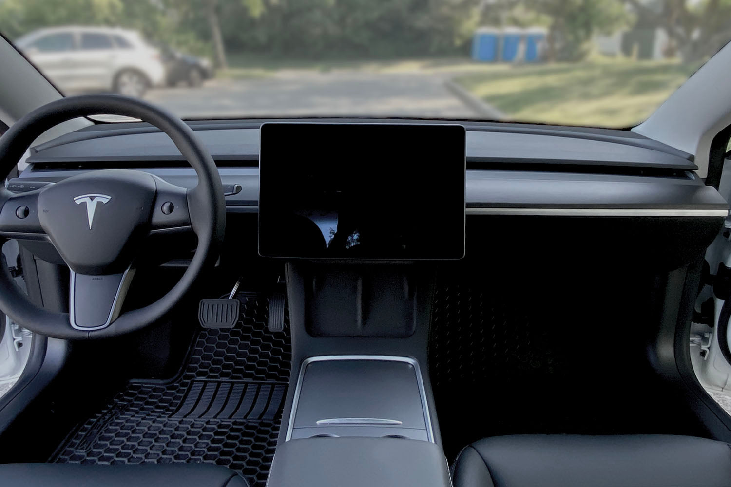 Model Y Matte Black Dash & Doors Trim Covers