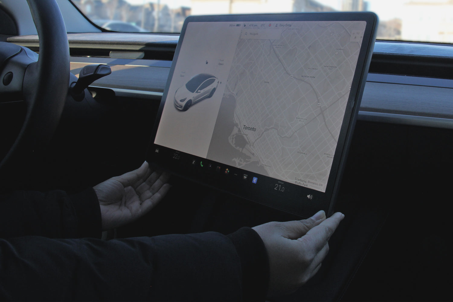 Model Y Screen Swivel Mount