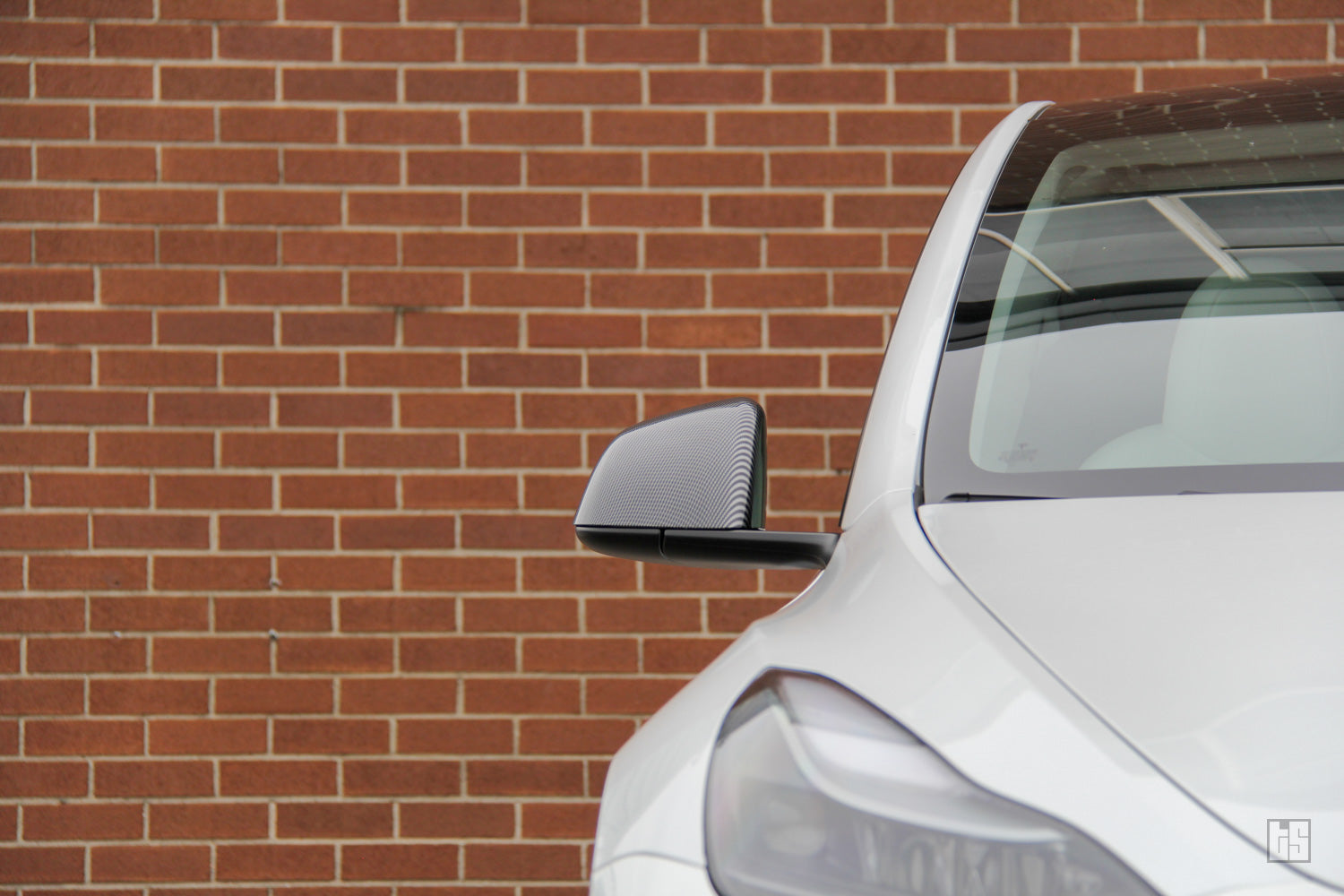 Model 3 Side Mirror Covers – Carbon Fiber