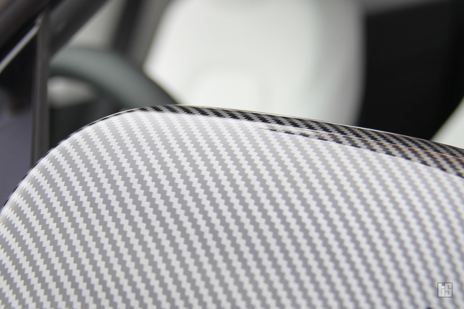 Model Y Side Mirror Covers – Carbon Fiber