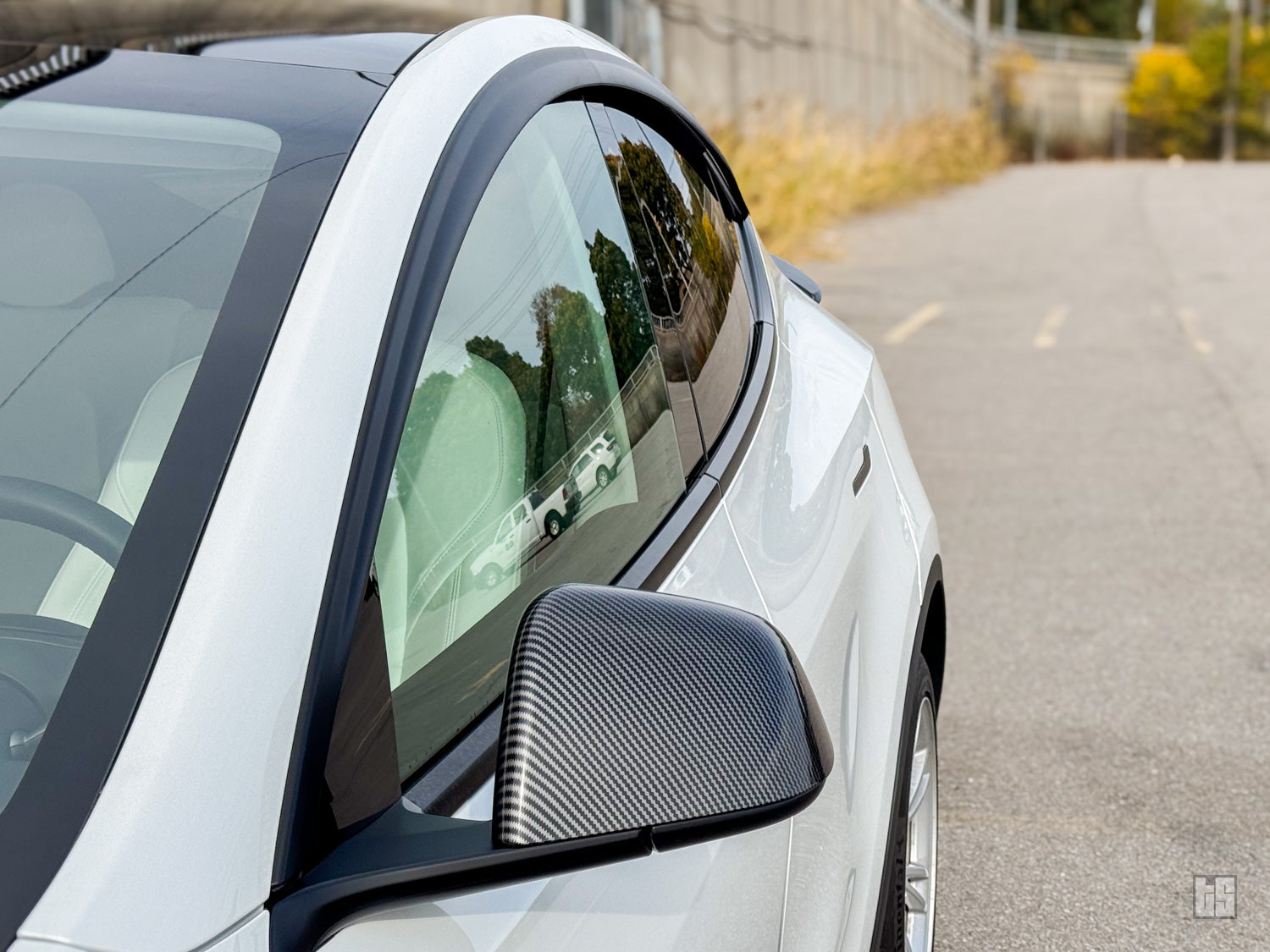 Model Y Window Visors – Rain & Wind