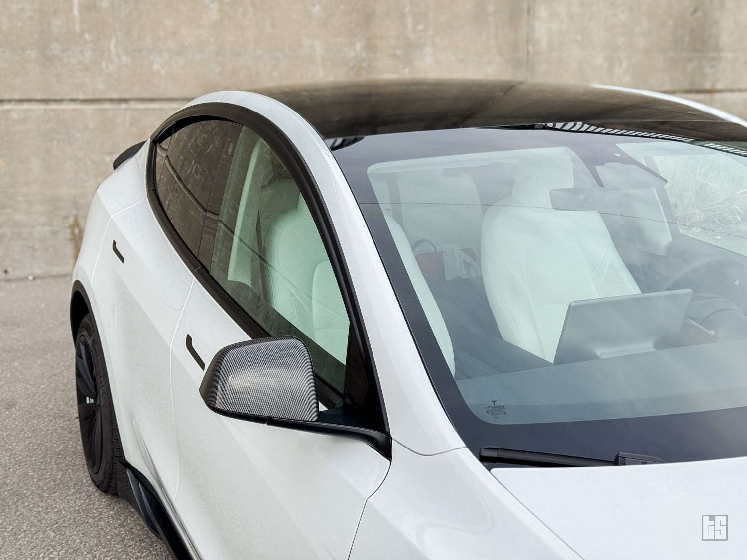 Model Y Window Visors – Rain & Wind