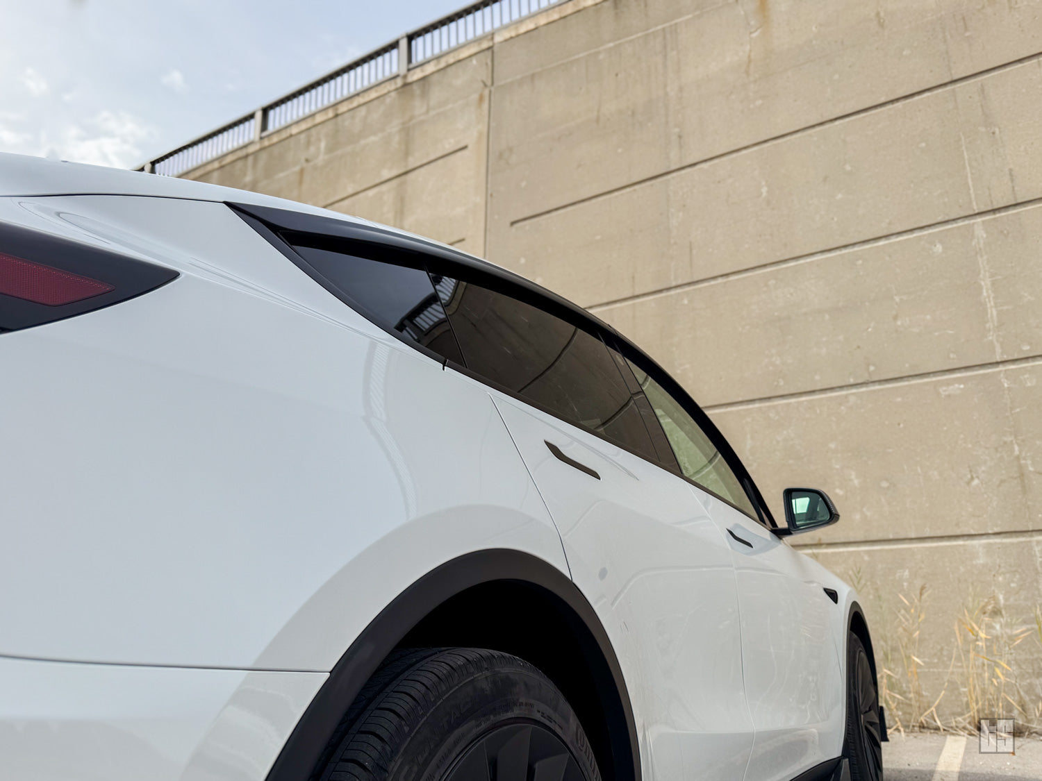 Model Y Window Visors – Rain & Wind