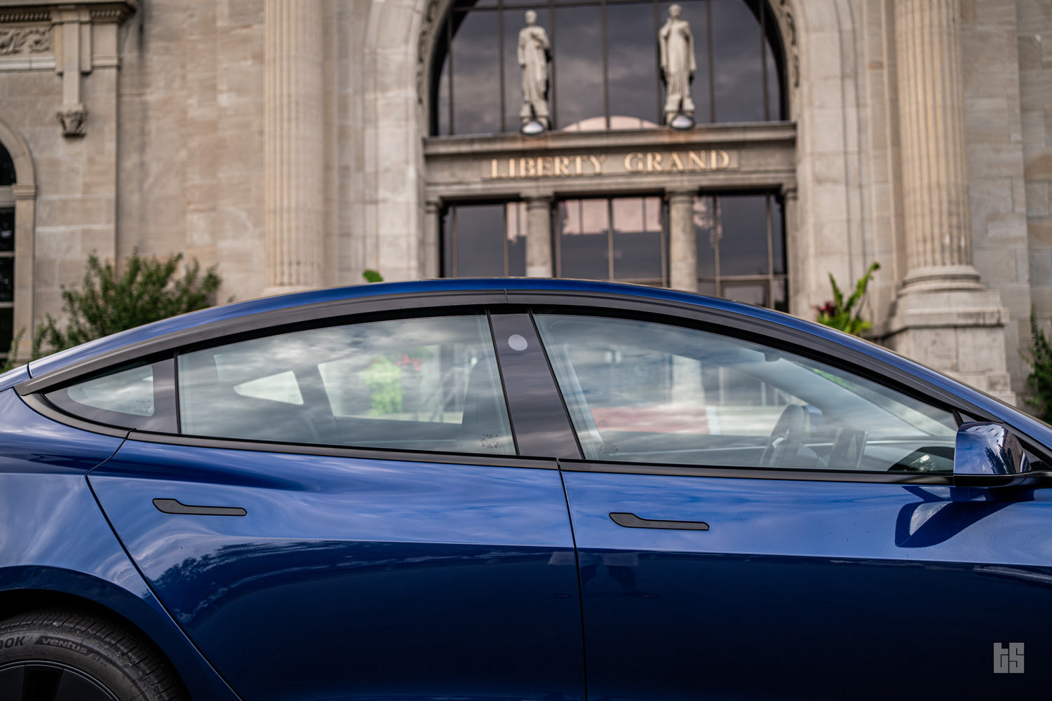 Model 3 Window Visors – Rain & Wind