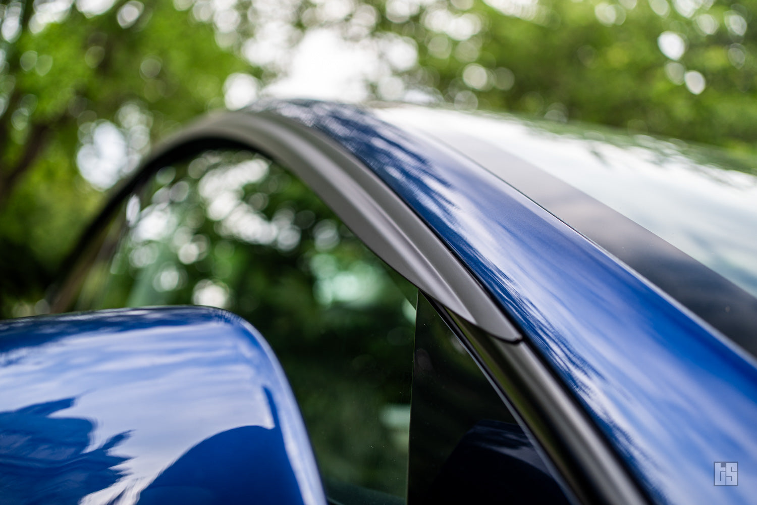 Model 3 Window Visors – Rain & Wind