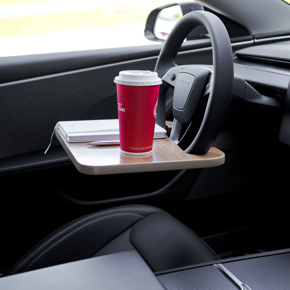 Model Y Steering Wheel Tray Table