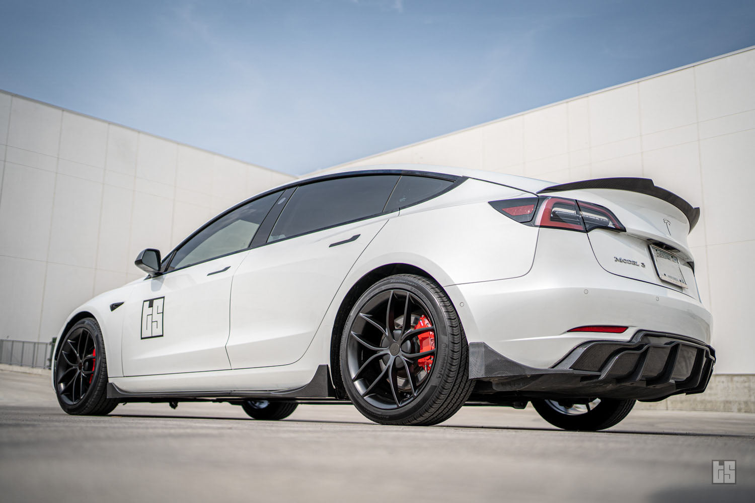 Model 3 Zero G Satin Black Rims – 19″ | 20″
