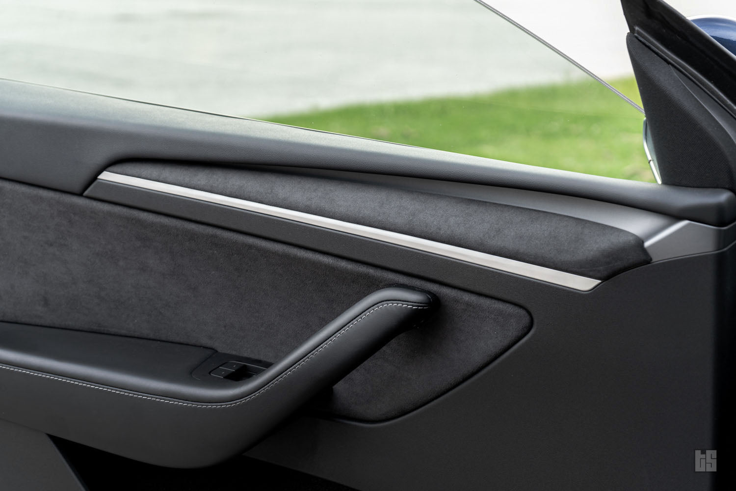 Model 3 Alcantara Dash & Doors Trim Covers