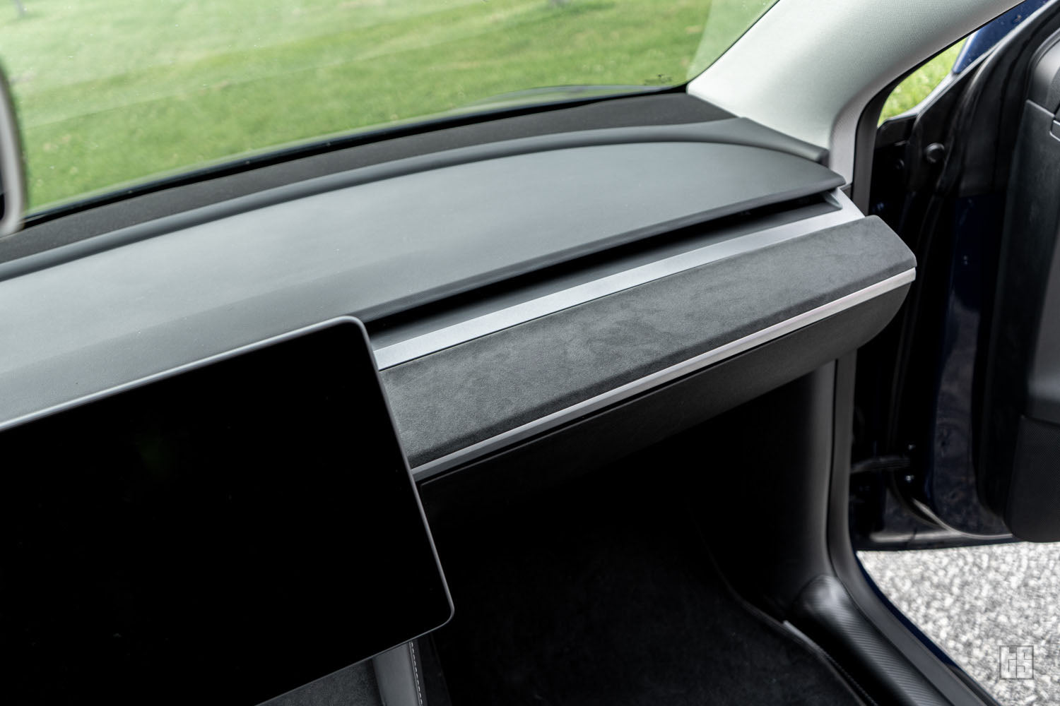Model 3 Alcantara Dash & Doors Trim Covers