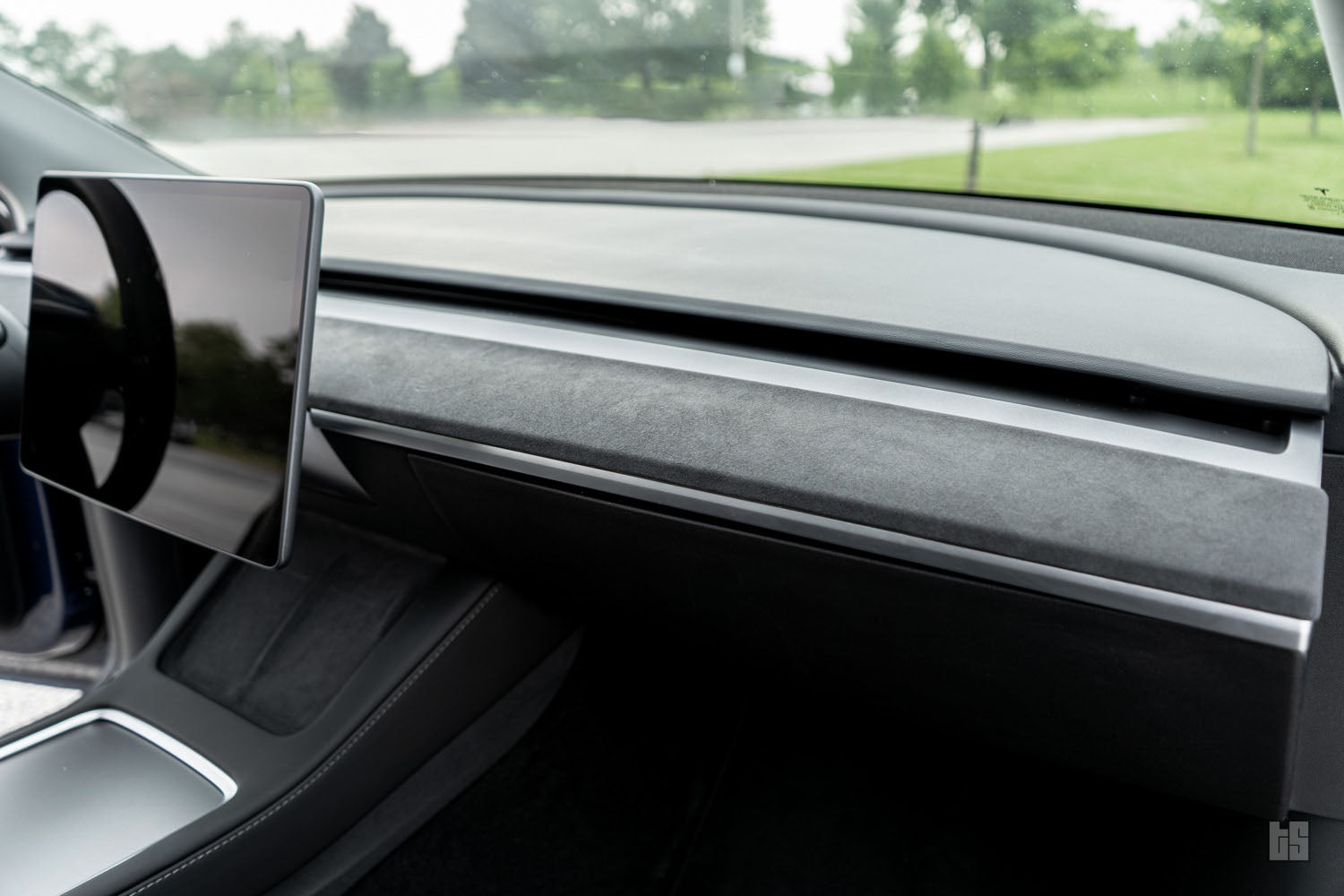 Model 3 Alcantara Dash & Doors Trim Covers