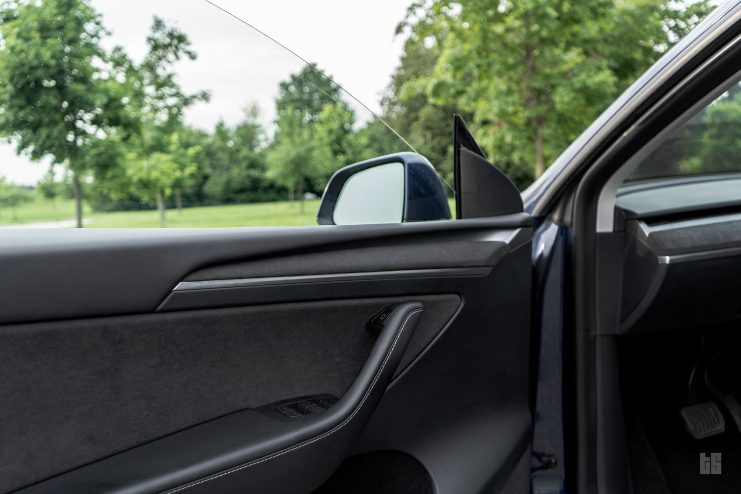Model 3 Alcantara Dash & Doors Trim Covers