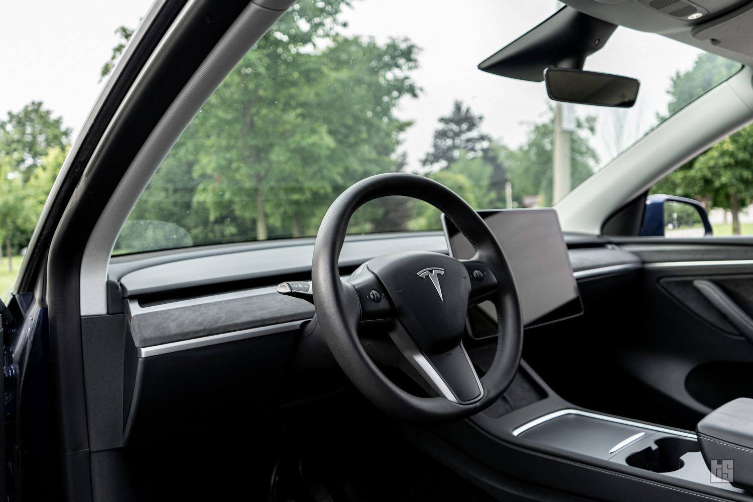 Model Y Alcantara Dash & Doors Trim Covers