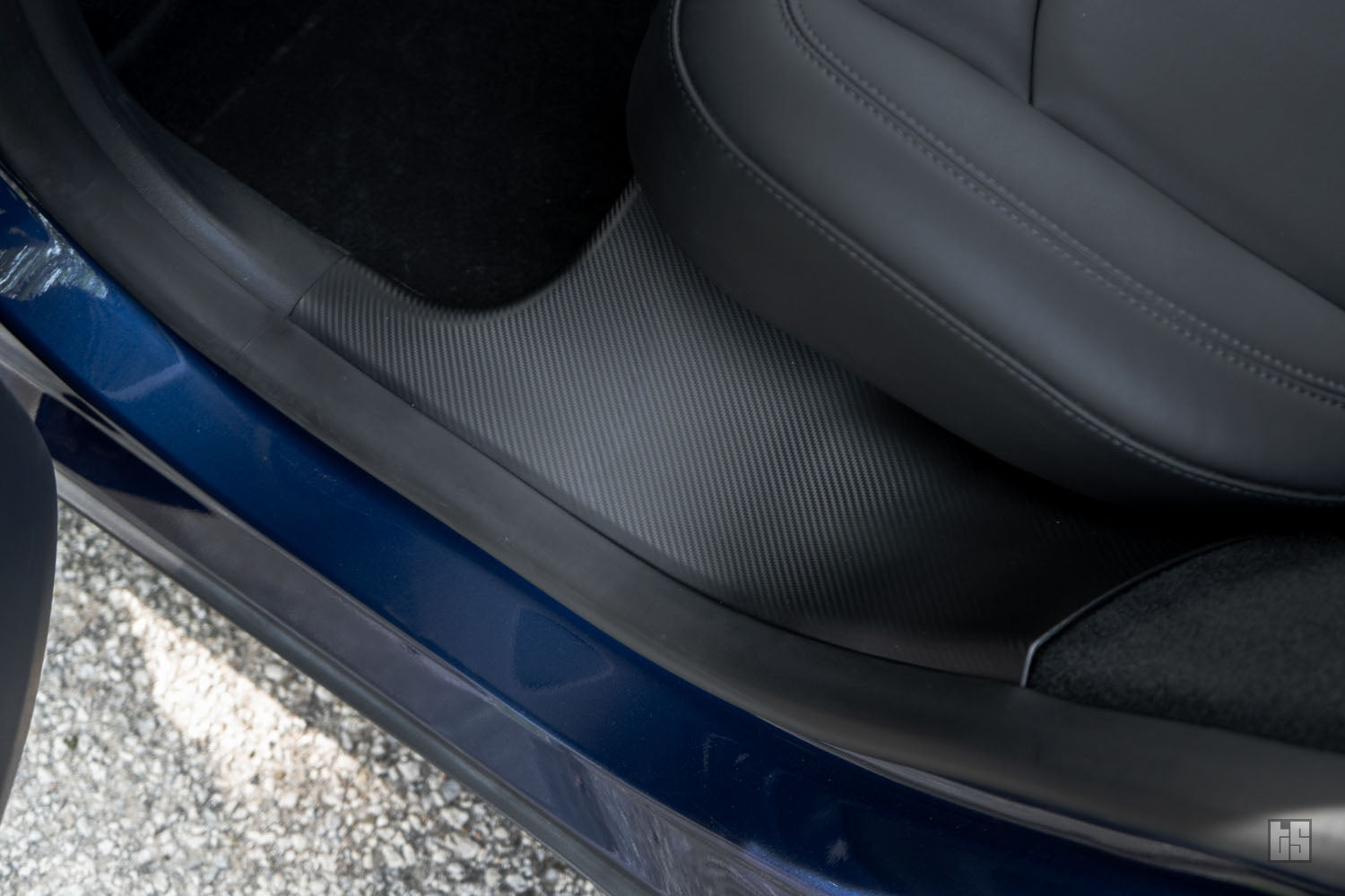 Model Y Doors & Trunk Sill Guards – Carbon Fiber