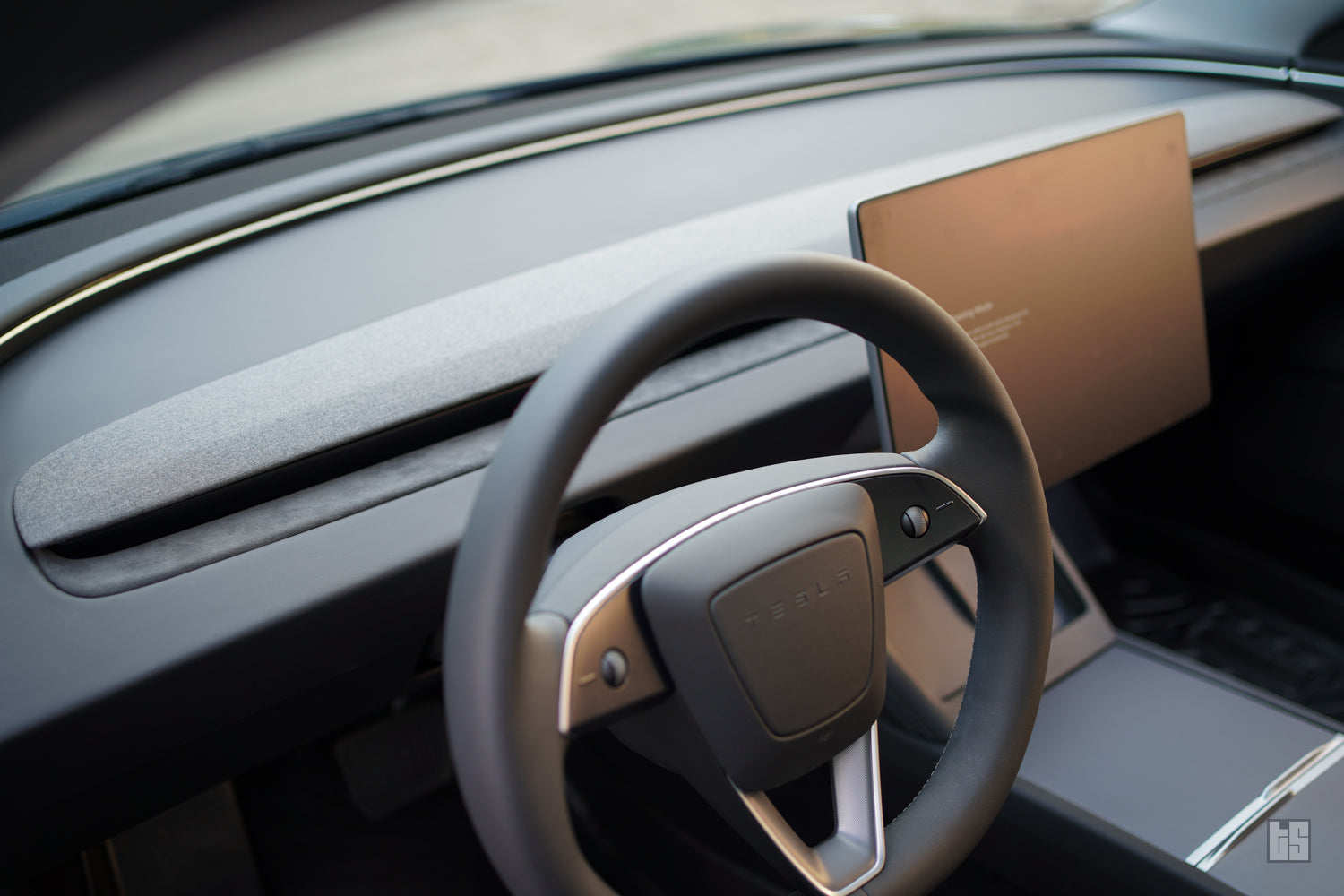 Model 3 Alcantara Dash Trim Cover