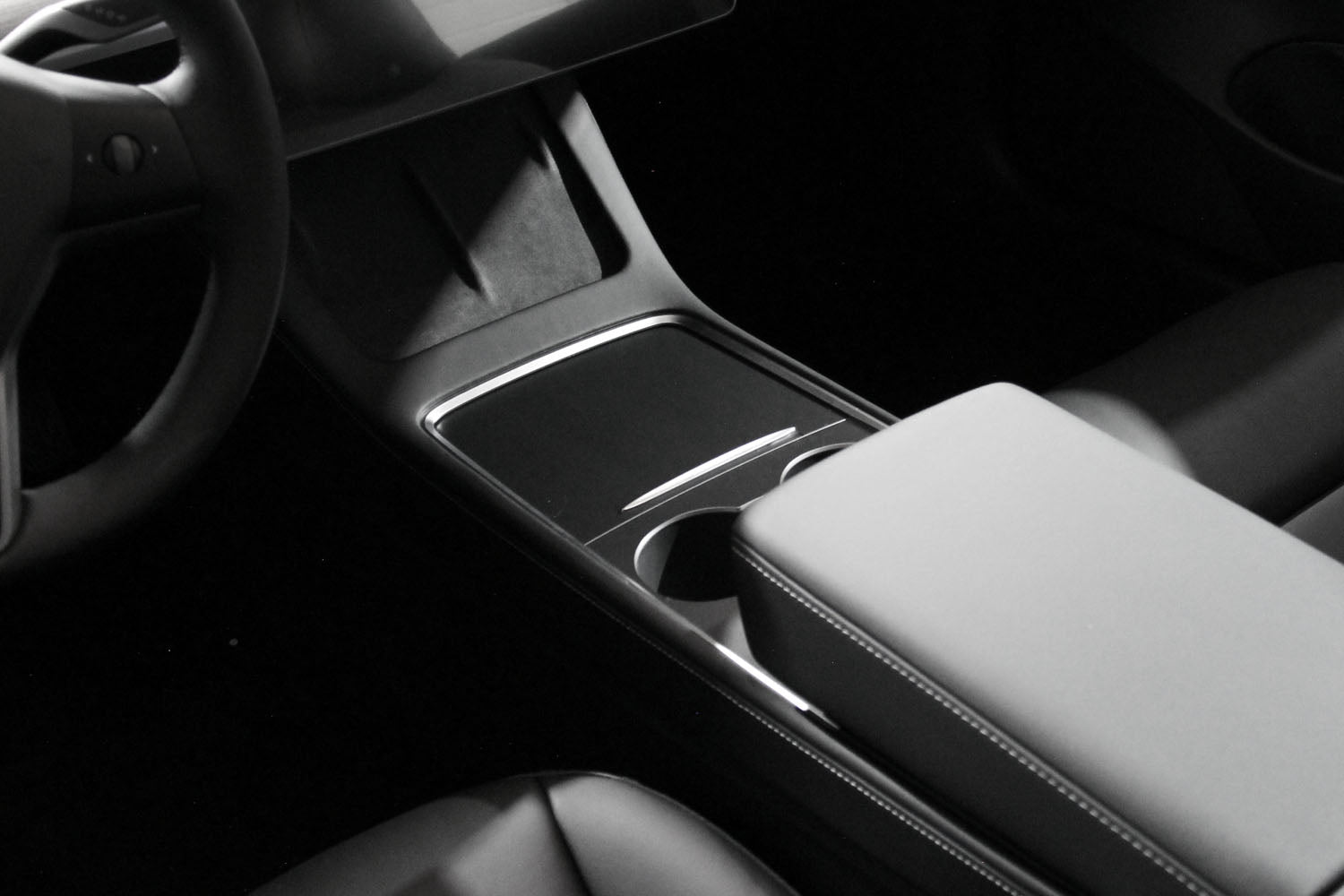 Model Y Matte Black Console Wrap (2021+)