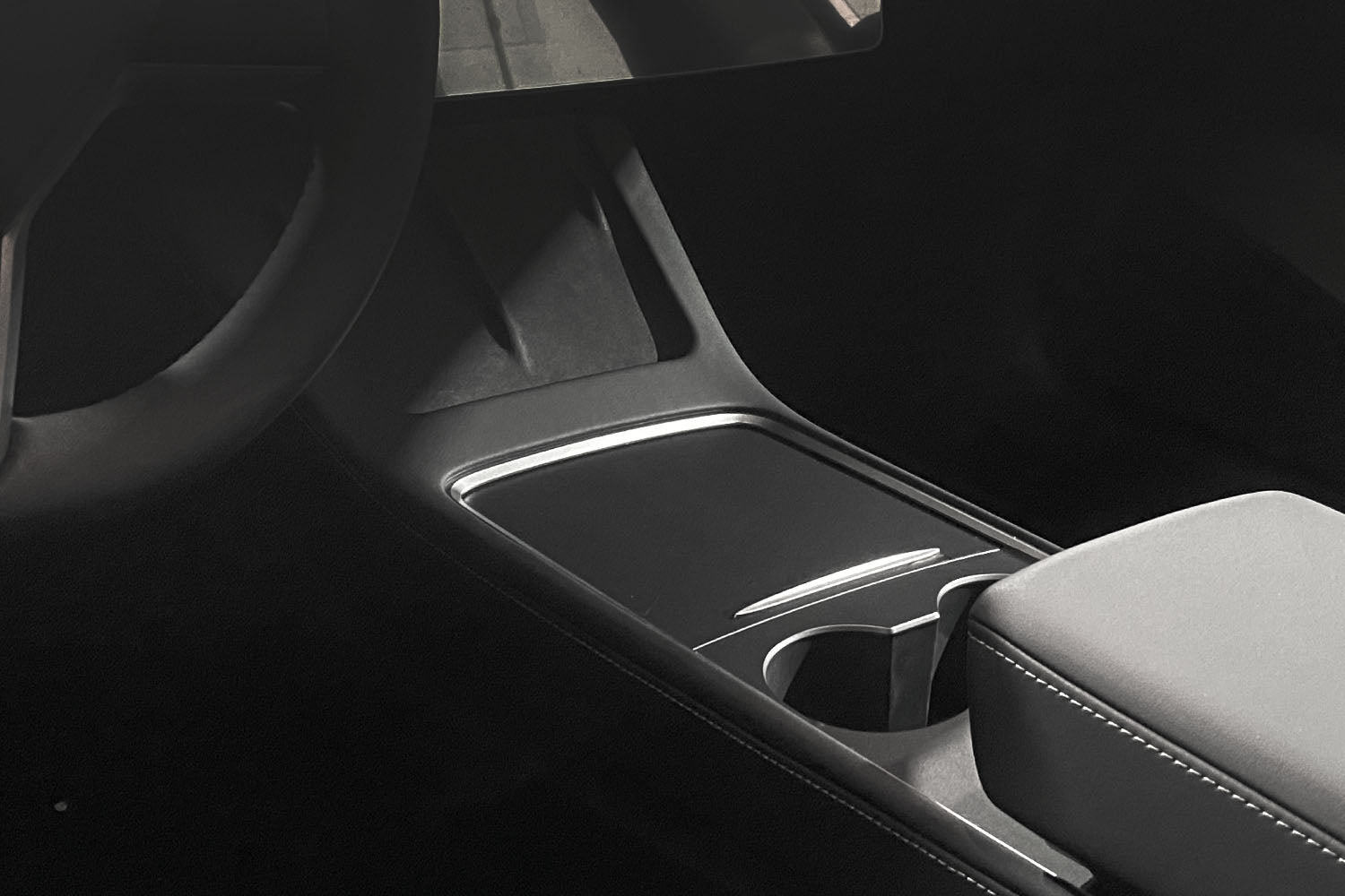 Model Y Matte Black Console Wrap (2021+)