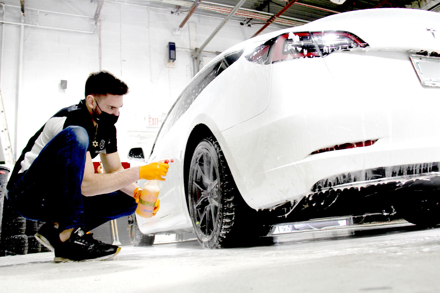 Model Y Ceramic Coating Paint Protection