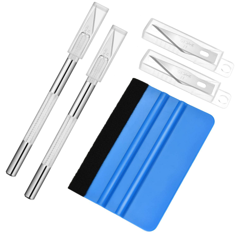 Vinyl Squeegee and Craft Knife Kit