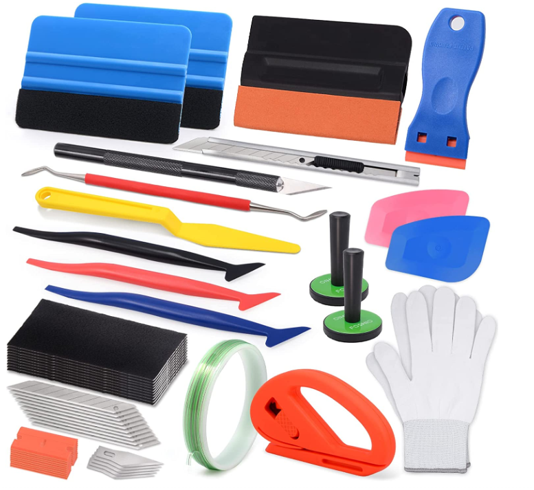Sticker Installation Kit Complete Vinyl Wrap Install Kit – The LAB Canada