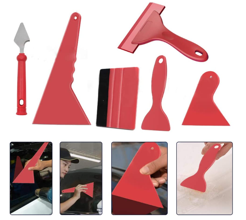 18 Piece Multi Application Squeegee Tools